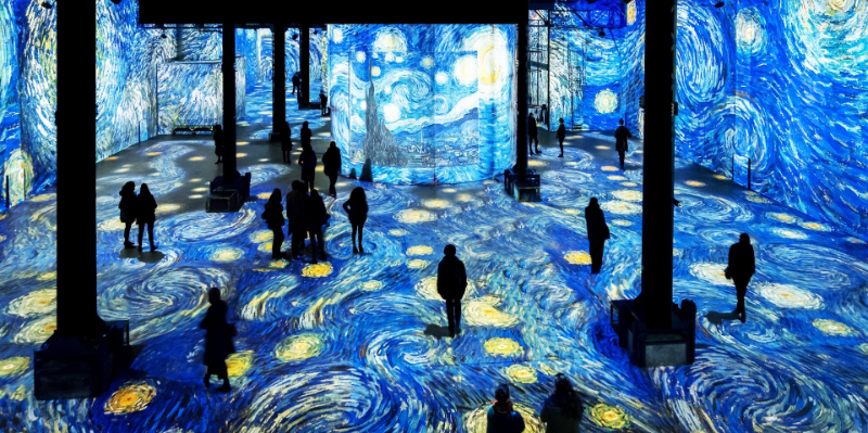 Infinity des Lumières - The Largest Digital Art Gallery