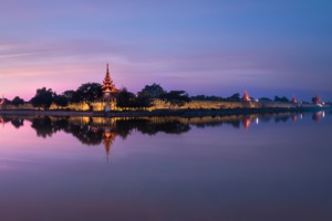 Mandalay skyline