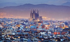 View of La Sagrada Familia, Barcelona