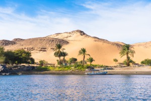Sand dune near Aswan