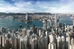 View across Hong Kong