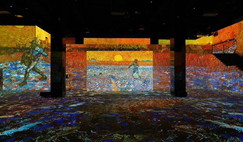 Infinity des Lumières - The Largest Digital Art Gallery