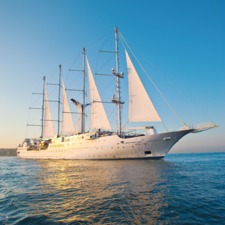 Windstar Cruises - Wind Star at sea