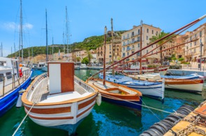 Fishing boats in Bonifacio, Corsica