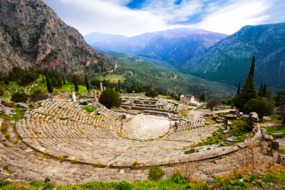Amphitheatre at Delphi, Greece