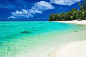 Beach in Rarotonga, Cook Islands