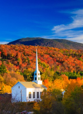 Autumn cruises - Fall colours in Vermont, New England