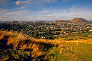 View of Edinburgh from Braid Hills