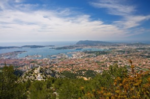 View of Toulon, France