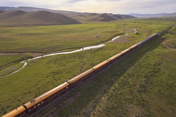 Luxury rail and cruise holidays - Tsar's Gold train in Mongolia