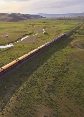 Luxury rail and cruise holidays - Tsar's Gold train in Mongolia