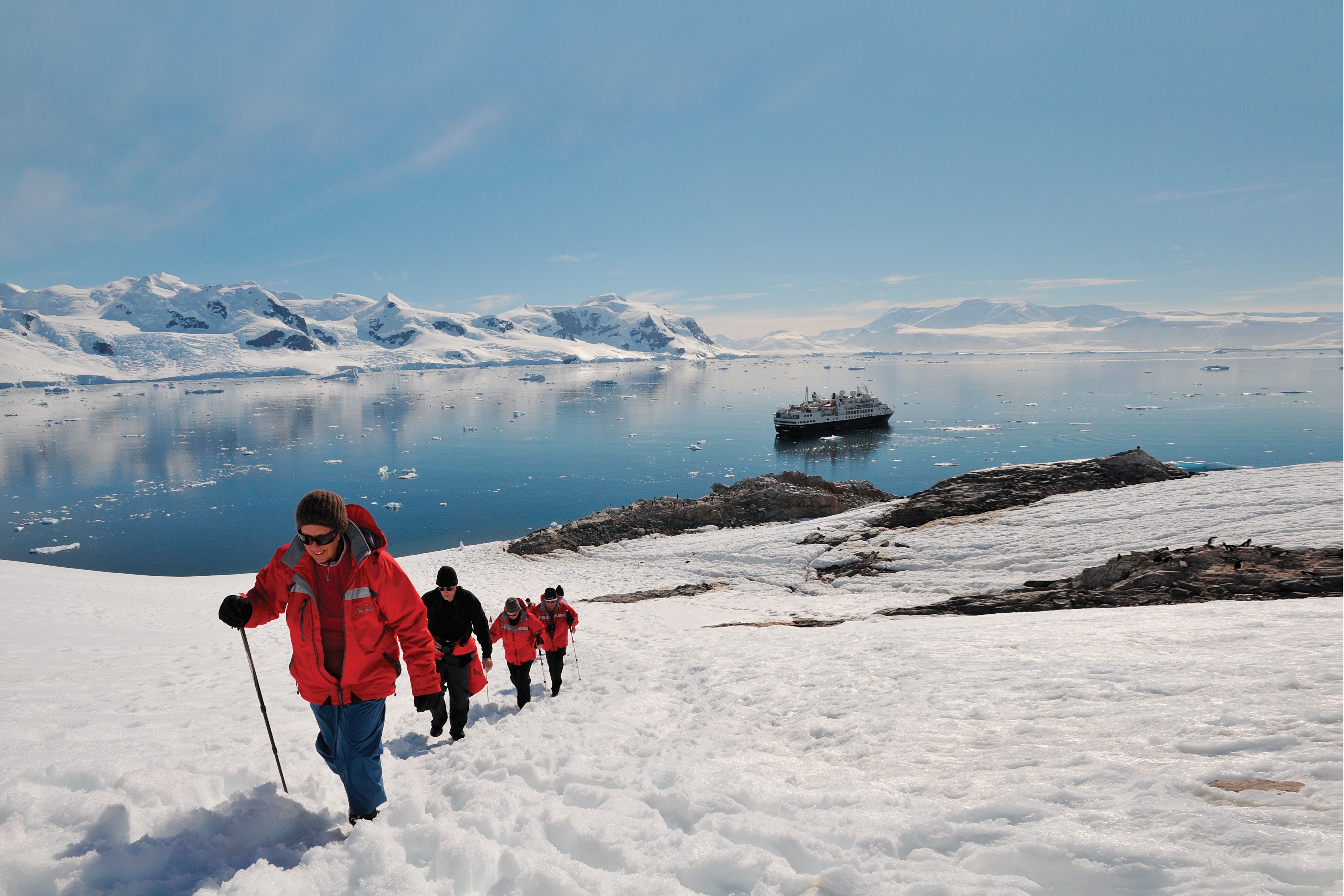 Silver Explorer - Going ashore in Antarctica