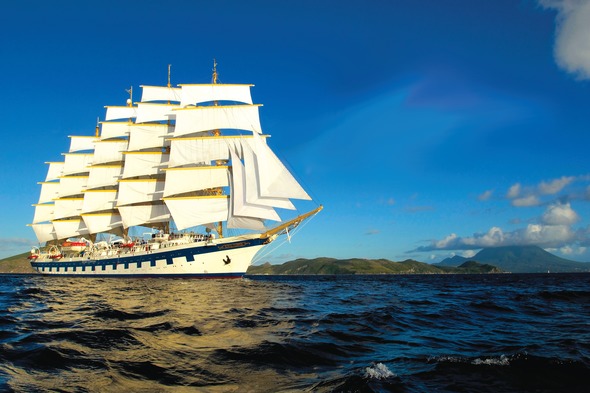 Royal Clipper, one of the world's best cruise ships with sails