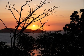 Sunset over Thursday Island, Australia