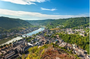 Cochem on the Moselle river, Germany