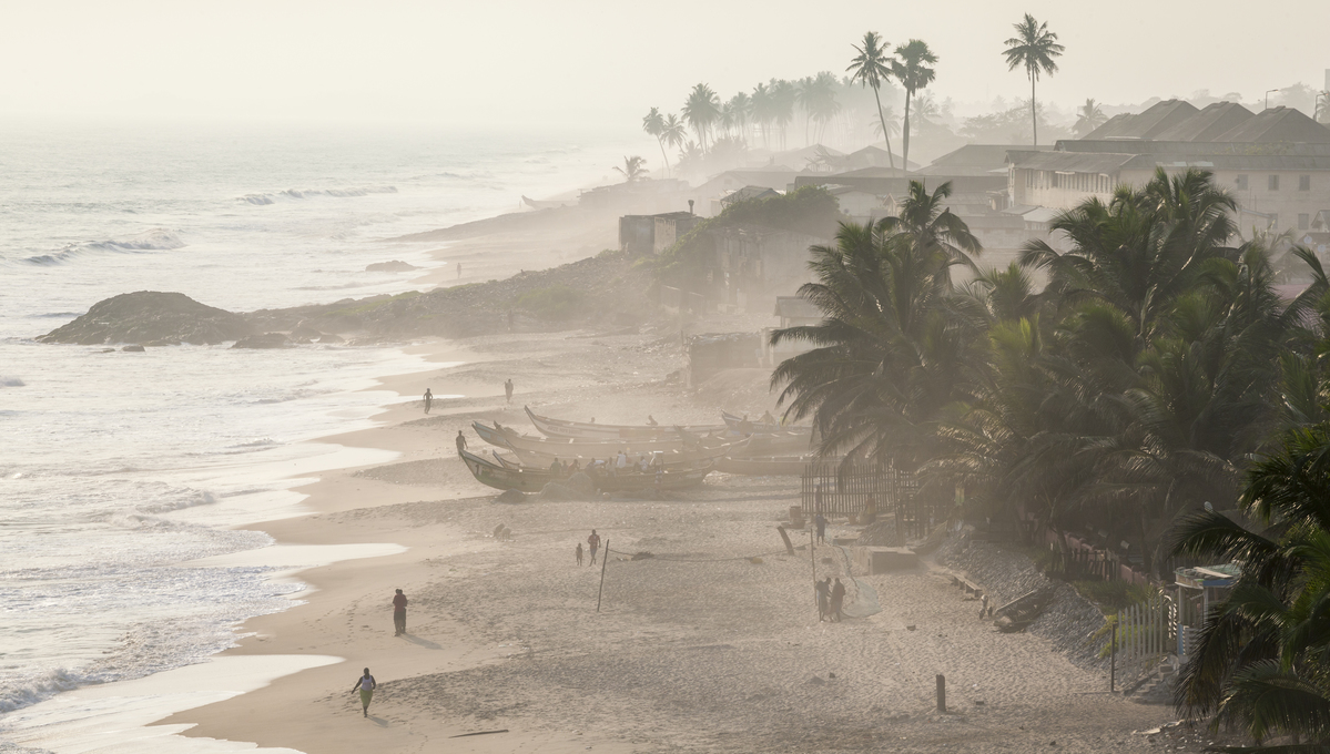 West Africa cruises - Fishermen in Ghana