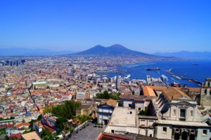 View over Naples