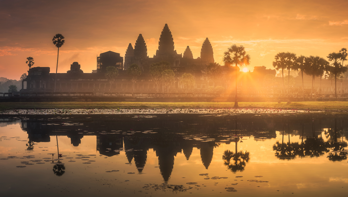 Angkor Wat, one of the highlights of a Mekong river cruise