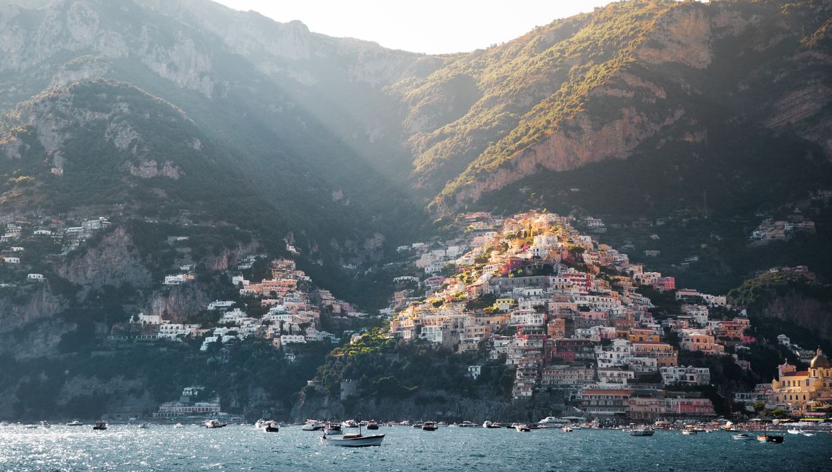 Summer cruises visit destinations including Positano