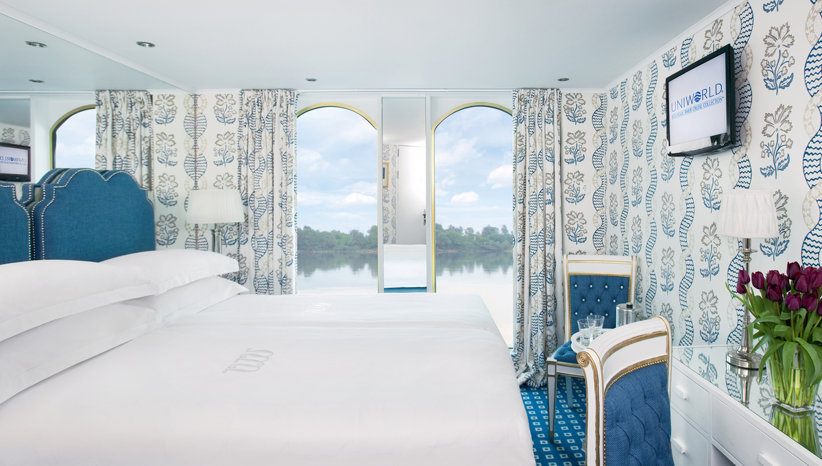 Uniworld River Queen - French Balcony Stateroom