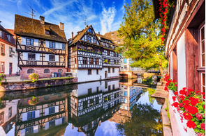 Half-timbered houses in Petite France, Strasbourg