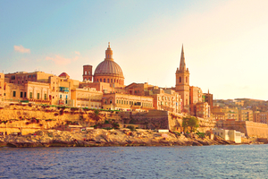 Old city of Valletta, Malta
