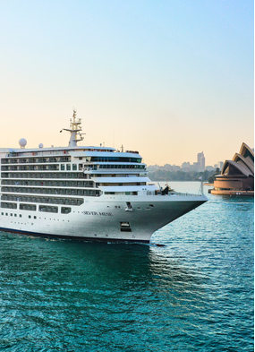 Silver Muse in Sydney, one of the highlights of an Australia cruise