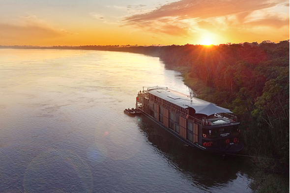Aqua Nera on the Amazon, one of the exciting new exotic river cruise options