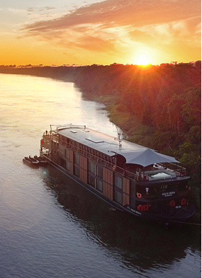 Aqua Nera on the Amazon, one of the exciting new exotic river cruise options