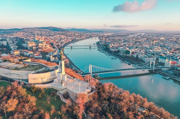 The Danube river, Budapest