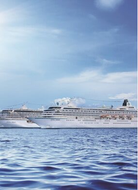 Crystal Symphony and Crystal Serenity