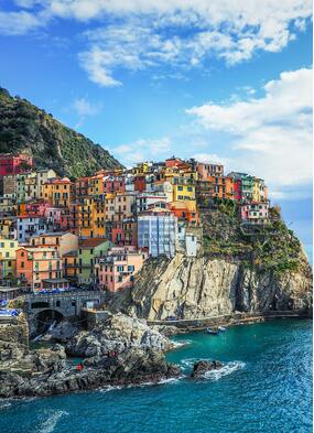 Cinque Terre, a highlight of a cruise along the French and Italian Rivieras