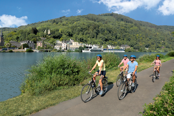 Cycling on an AmaWaterways river cruise