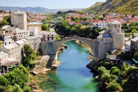 Mostar bridge, Bosnia-Herzegovina