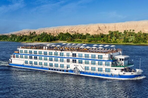 Oberoi Philae, chartered by Tauck River Cruises on the Nile