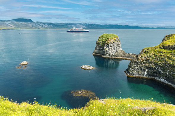Le Bellot of Ponant, one of the best small ship cruise lines visiting Iceland