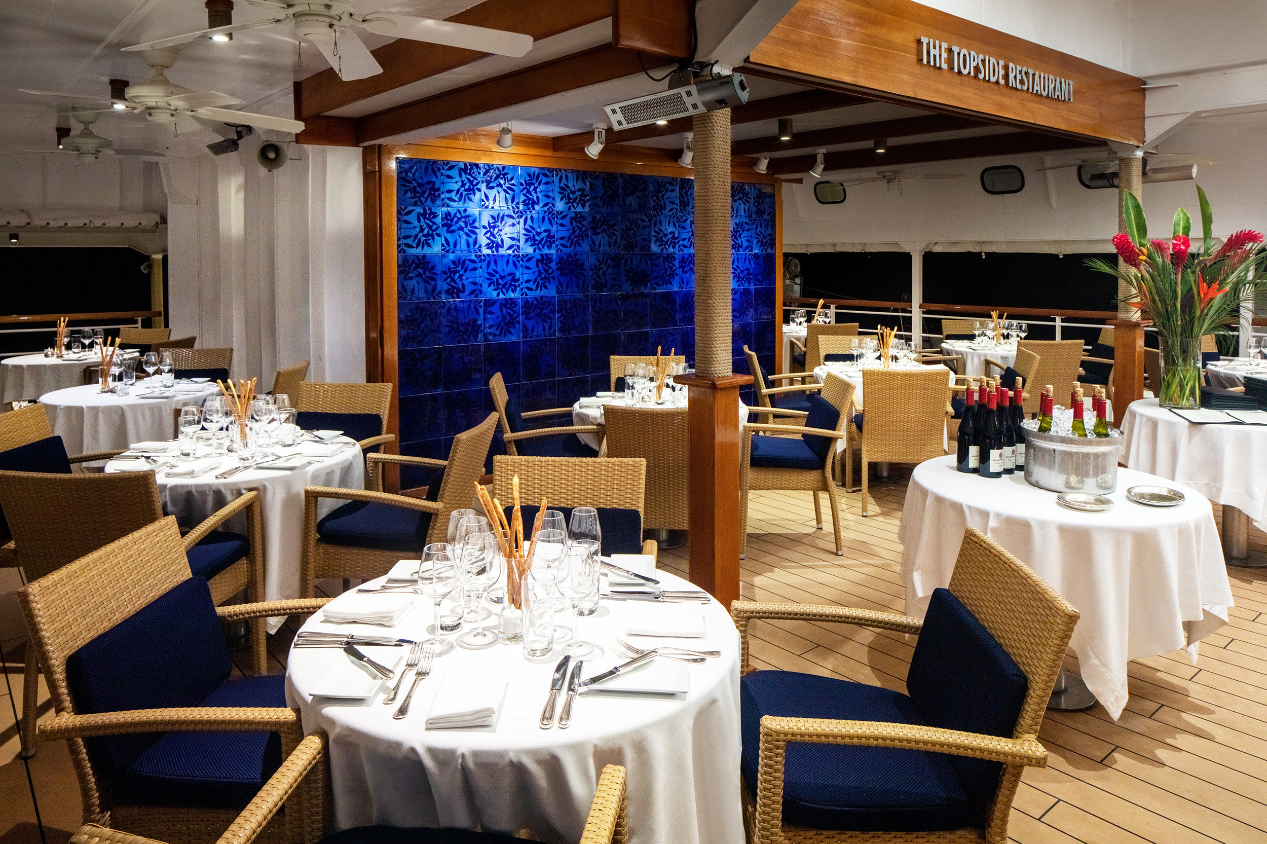 SeaDream Yacht Club - Topside Restaurant