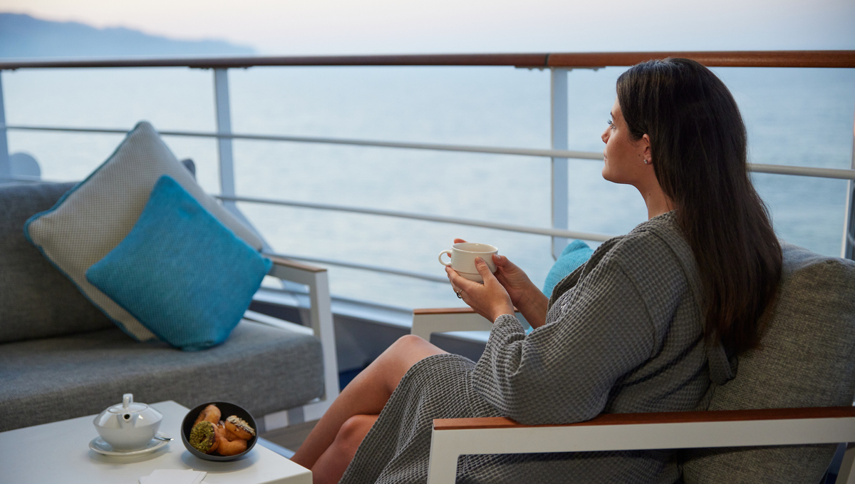 A luxury hotel experience on a Silversea cruise