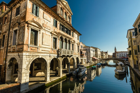 Canals in Chioggia, Italy