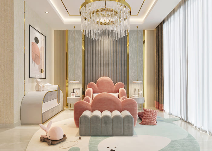 GIRLS’ BEDROOM | LITTLE RISING STAR BEDROOM