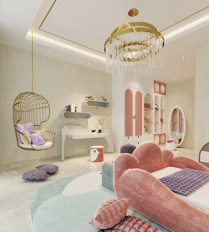 GIRLS’ BEDROOM | LITTLE RISING STAR BEDROOM