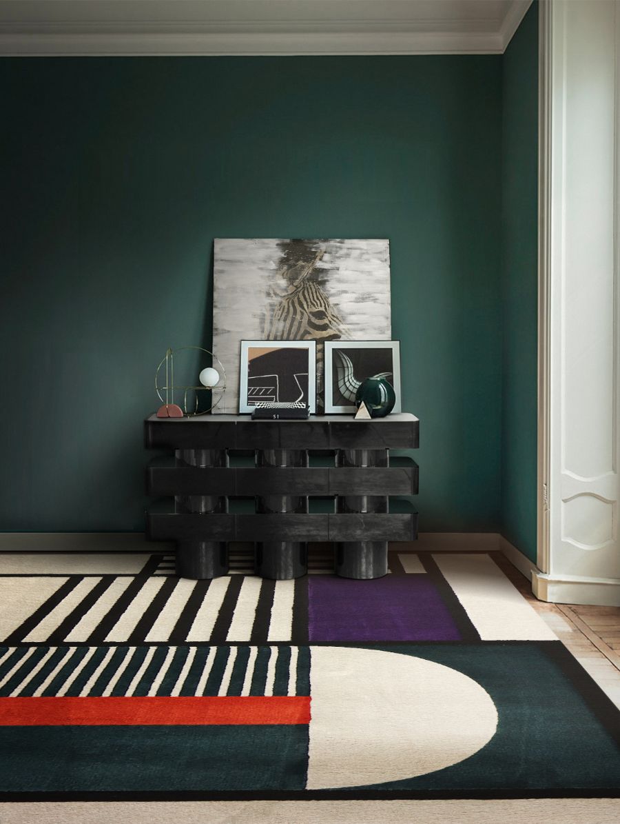 SHINTO Collection: The Fusion of Eastern Inspiration & Western Design hallway sideboard