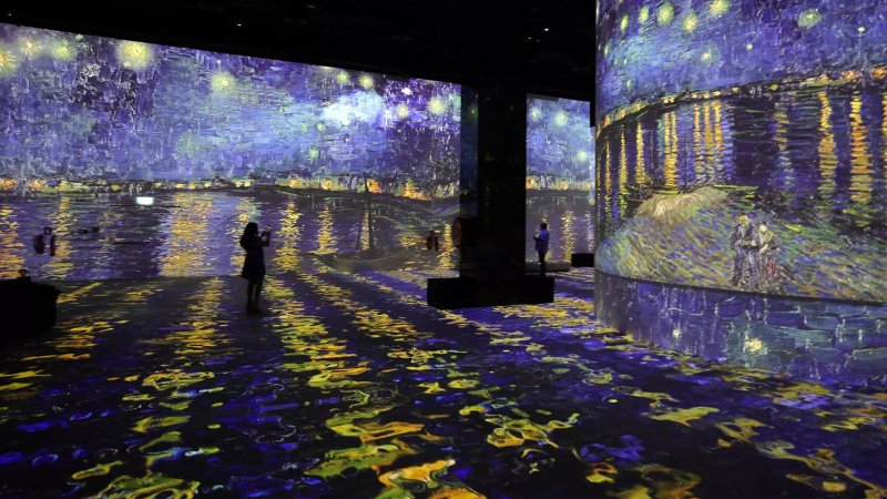 Infinity des Lumières - The Largest Digital Art Gallery